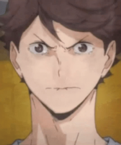 A Close Up Of A Person 'S Face With A Very Angry Expression . GIF