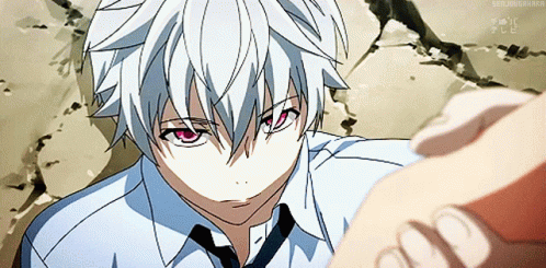 A Close Up Of A Person 'S Face With A Watermark That Says ' Aoi Aoi ' On It GIF