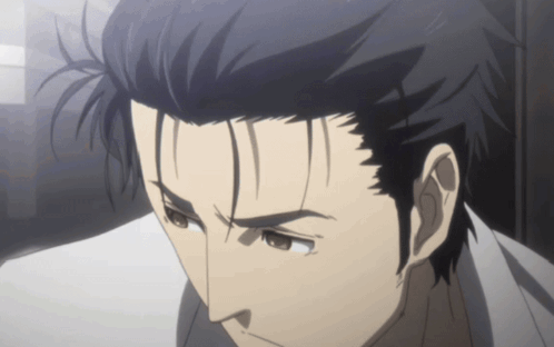 A Close Up Of A Person 'S Face With A White Shirt On GIF