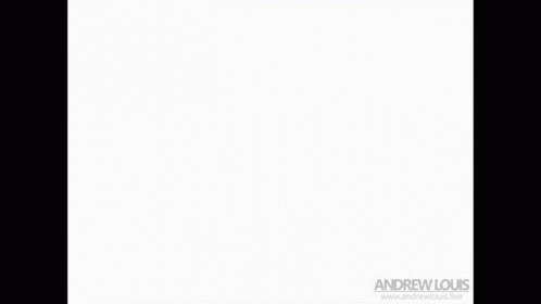 a close up of a person 's face with andrew louis written in the corner