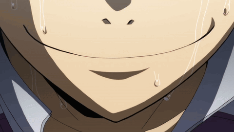 a close up of a person 's face with braces on it