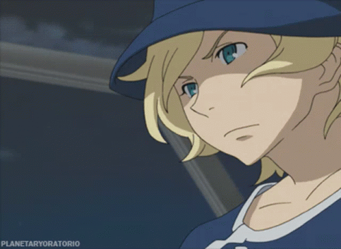 A Close Up Of A Person 'S Face With Planetaryoratorio Written On The Bottom Right GIF
