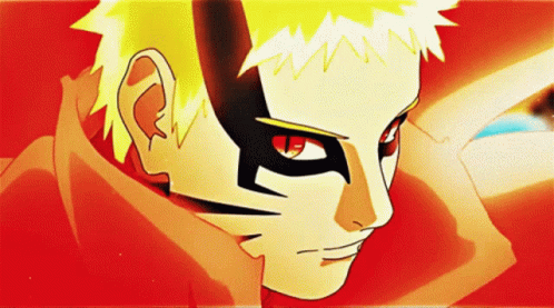 A Close Up Of A Person 'S Face With Red Eyes GIF