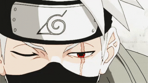 A Close Up Of A Person 'S Face With The Letter G On The Headband GIF