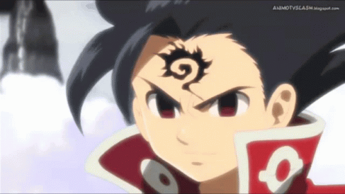 A Close Up Of A Person 'S Face With The Website Animetvcash.blogspot.com In The Corner GIF