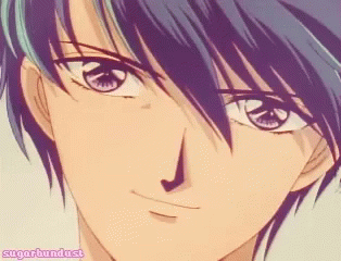 A Close Up Of A Person 'S Face With The Words Sugarbundust Written Below It GIF