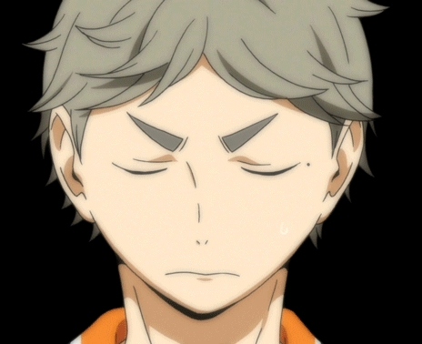 A Close Up Of A Person 'S Face With Their Eyes Closed And A Surprised Look On Their Face GIF
