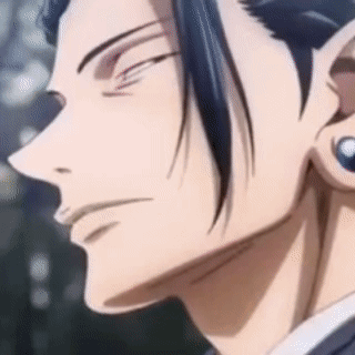 A Close Up Of A Person 'S Face With Their Eyes Closed And Their Ear Visible . GIF