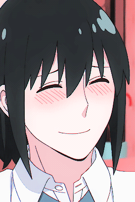 A Close Up Of A Person 'S Face With Their Eyes Closed And Their Mouth Open GIF