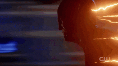 A Close Up Of A Person 'S Hand With A Cw Logo In The Corner GIF