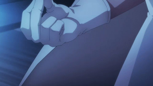 A Close Up Of A Person 'S Hand With A White Glove GIF