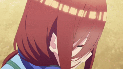 A Close Up Of A Person 'S Head With A Few Lines On It GIF