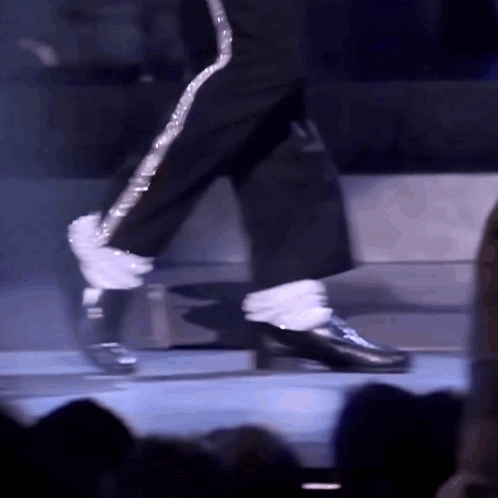 Close Up Of Person's Leg With White Stripe GIF