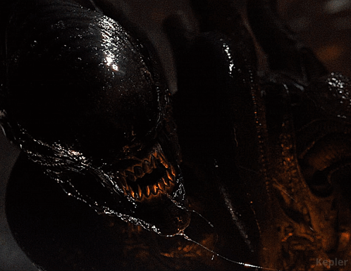 A Close Up Of A Person 'S Mouth With The Word Kepler On The Bottom Right GIF
