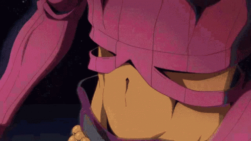 A Close Up Of A Person 'S Stomach With A Pink Sweater On . GIF