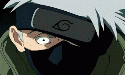 A Close Up Of A Person Wearing A Mask And A Headband With A G On It GIF