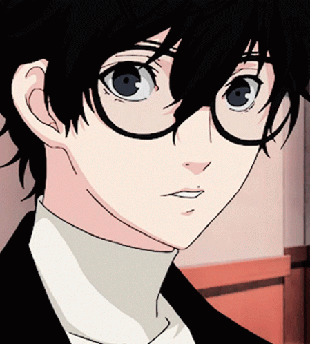 A Close Up Of A Person Wearing Glasses GIF