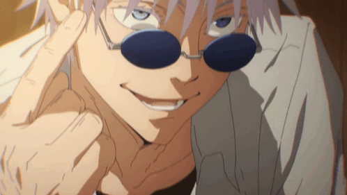 A Close Up Of A Person Wearing Sunglasses GIF