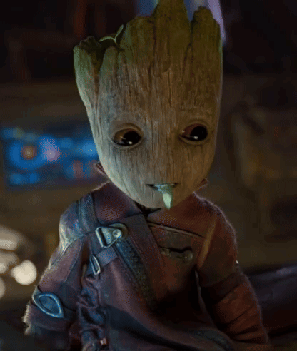 Person With Wooden Mask Close Up GIF