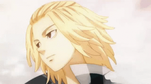 A Close Up Of A Person With Blonde Hair GIF