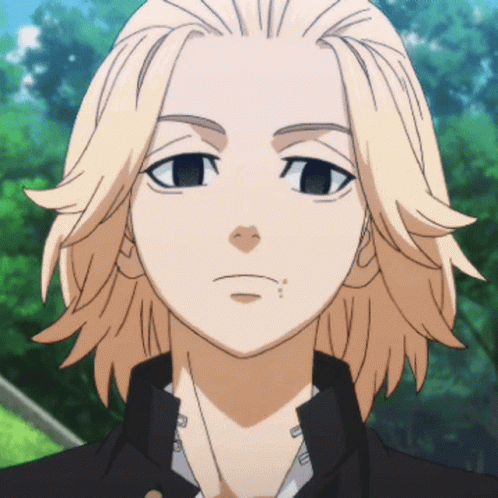 A Close Up Of A Person With Blonde Hair GIF