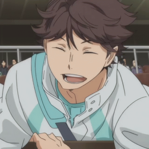 A Close Up Of A Person With Their Eyes Closed And A Smile On Their Face GIF