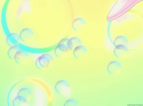 A Close Up Of A Pink And White Dress With Hothotmiso Written On The Bottom Right GIF
