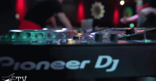 A Close Up Of A Pioneer Dj Controller GIF