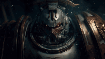a close up of a robot with the letter t on it 's head