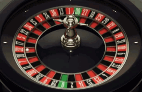 A Close Up Of A Roulette Wheel Showing The Number 27 On It GIF