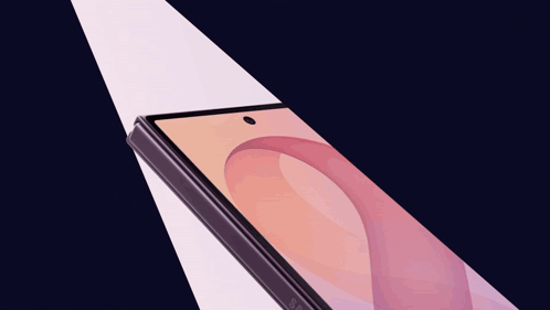 A Close Up Of A Samsung Cell Phone On A Table GIF