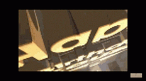 A Close Up Of A Sign That Says ' Pop ' On It . GIF