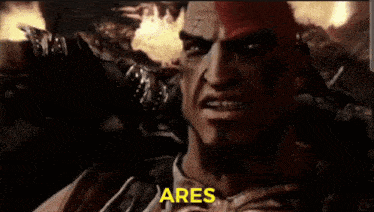 Video Game Character Ares In Yellow GIF
