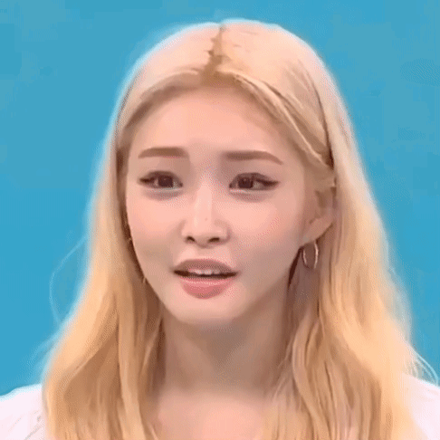 A Close Up Of A Woman Making A Funny Face . GIF