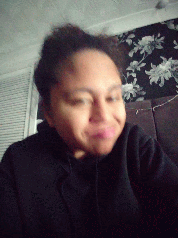 Close Up Of Woman's Face With Eyes Closed GIF