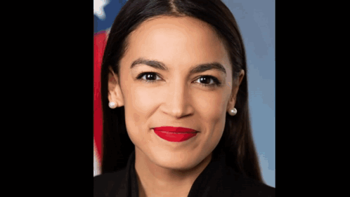 A Close Up Of A Woman 'S Face With Red Lipstick GIF