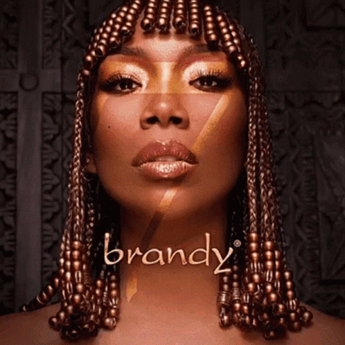 Close Up Woman Face Brandy Text GIF