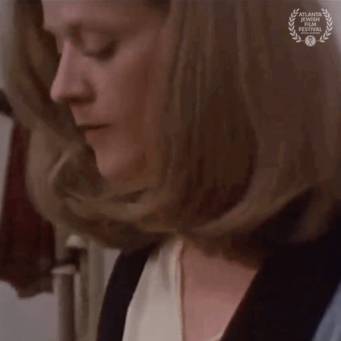 Close Up Of Woman's Face With Okay Text GIF