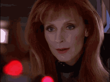 A Close Up Of A Woman 'S Face With The Words It Did N't Fail The Test GIF