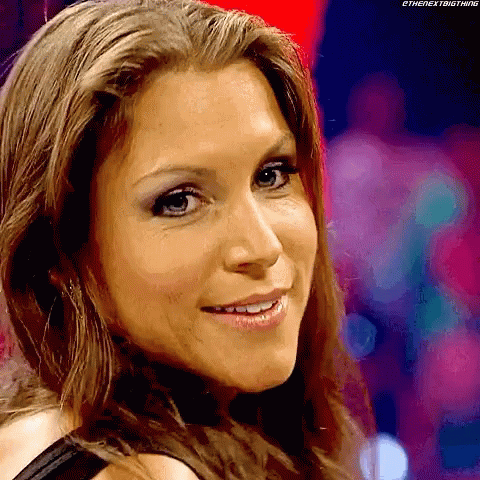 A Close Up Of A Woman 'S Face With The Words " Thenextbigthing " On The Bottom Right GIF