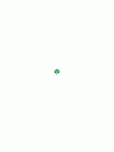 A Clover With The Words Happy St. Patrick 'S Day Written On It GIF