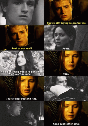 A Collage Of Images Of A Man And A Woman With The Words Real Or Not Real GIF