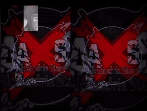 A Collage Of Images With The Words Alexandria Stars On It GIF