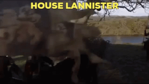 A Collage Of Images With The Words House Lannister On The Top GIF