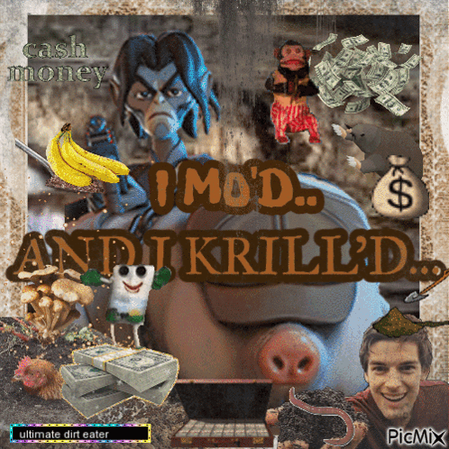 A Collage Of Pictures With The Words Imo D Andi Krilld GIF