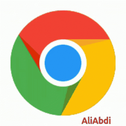 A Colorful Circle With A Blue Circle In The Middle GIF