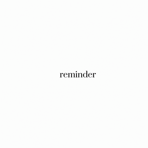 A Colorful Circle With The Word Reminder Inside Of It GIF