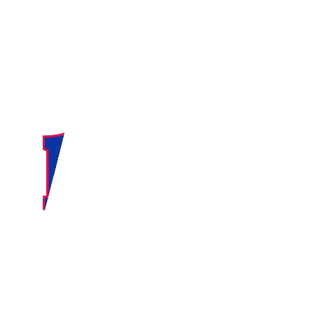 A Colorful Logo For Philadelphia With A Blue Border GIF