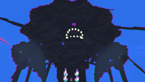 A Computer Generated Image Of A Cloud With A Smiley Face GIF