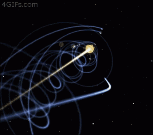a computer generated image of a comet with 4gifs.com written on the bottom
